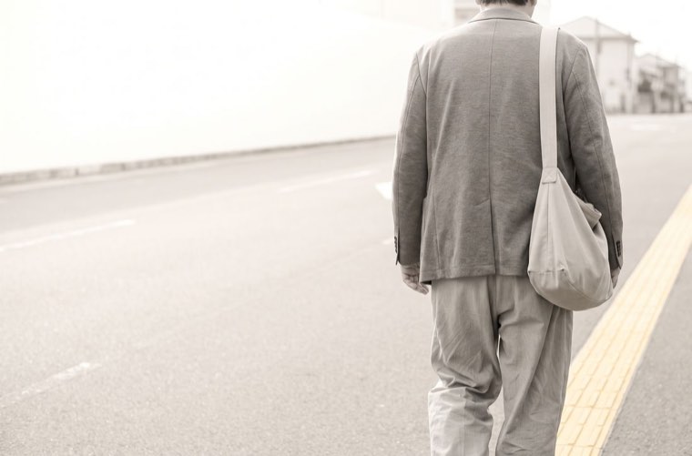 仕事終わりの帰り道